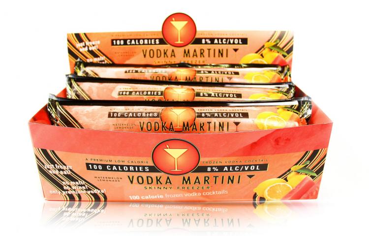 Flavored Vodka Ice-Pops Alcoholic Freezies - Adult freezies