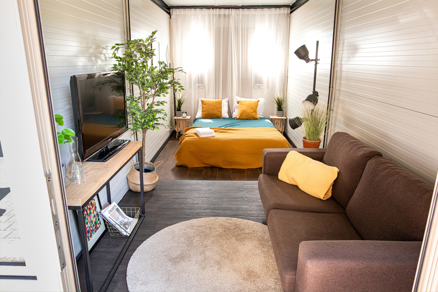 Flexotels Foldable Tiny Homes For Temporary housing