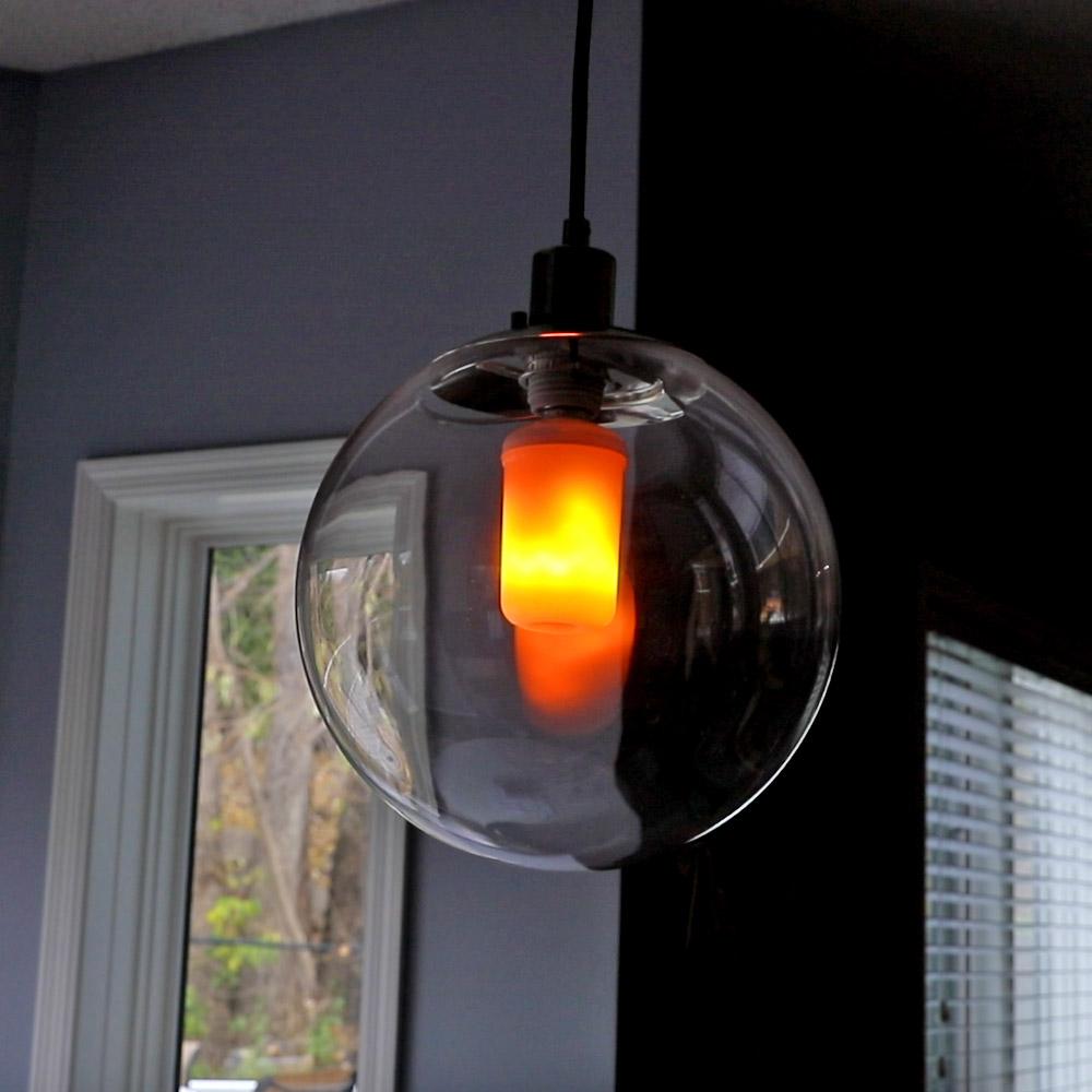 Flickering Candle Light Bulb - Candle bulb Halloween Decoration