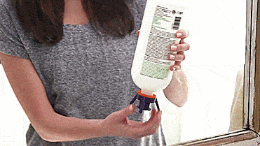 Flip-It Bottle Emptying Kit - Bottle attachments turns bottles into upside-down bottles for easy emptying
