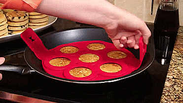 This Genius Tool Helps You Make and Flip 7 Pancakes at a Time