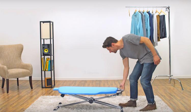 Flippr Ironing Board - Rotating Ironing Board Lets You Rotate The Board Instead of Your Clothing