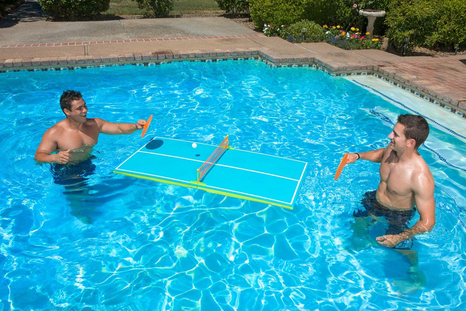 Floating Ping-Pong Table For the Pool