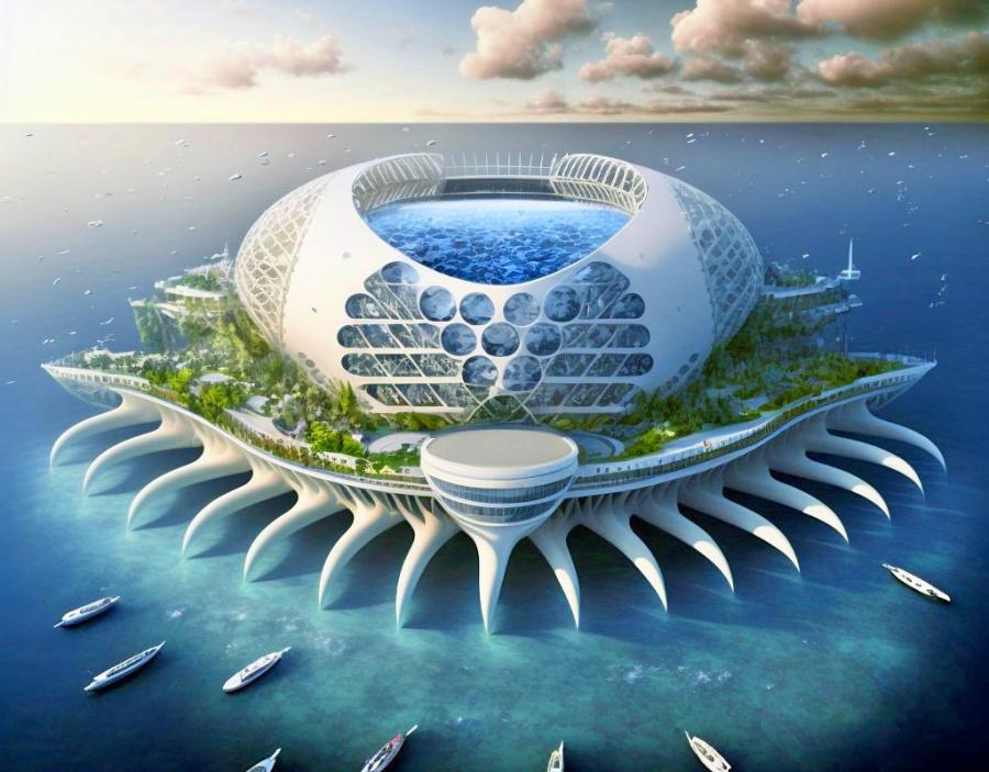 These Floating Sports Stadium Concepts Can Move To Wherever They're Needed