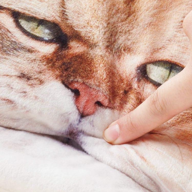 Fluffy Cat Head Tissue Dispenser