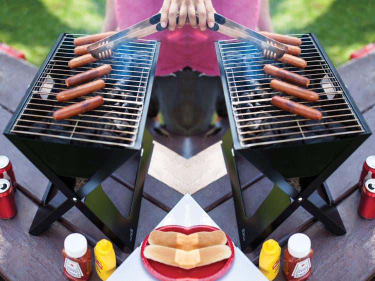 X-Grill Folding Portable Charcoal Grill