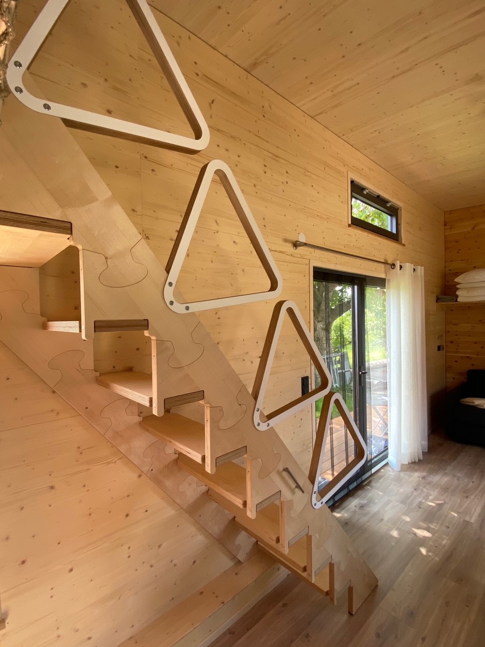 Klapster Folding Staircase for tiny homes or small apartments