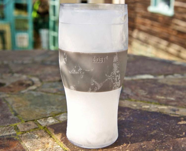 freeze cooling beer glass