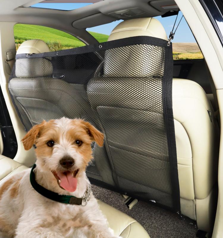 Front Seat Dog Barrier Keeps Your Pooch Out Of The Front Seat