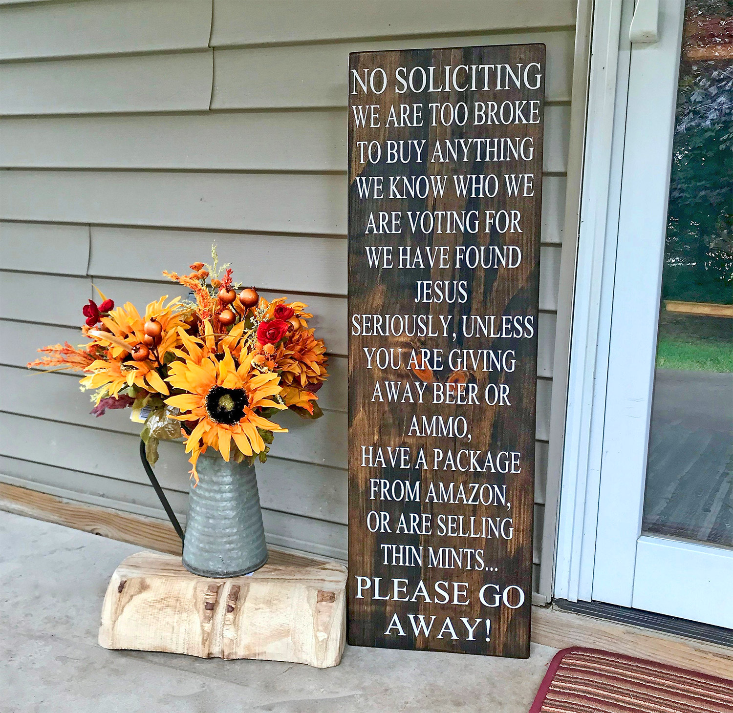 Best Funny No Soliciting Signs