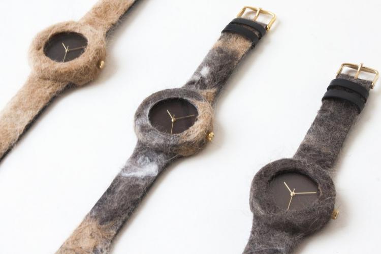 Fur Watch - Fur Watches Made from actual pet fur - send in your dog or cats fur for custom made fur watch