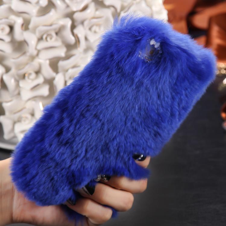 Fur iPhone Case - blue