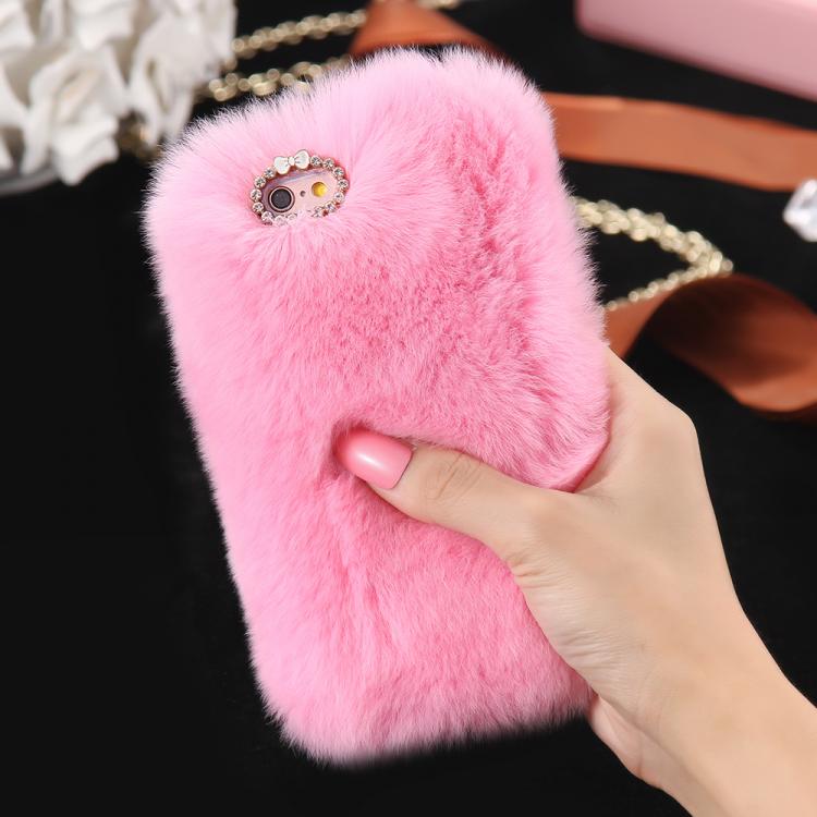 Fur iPhone Case - pink