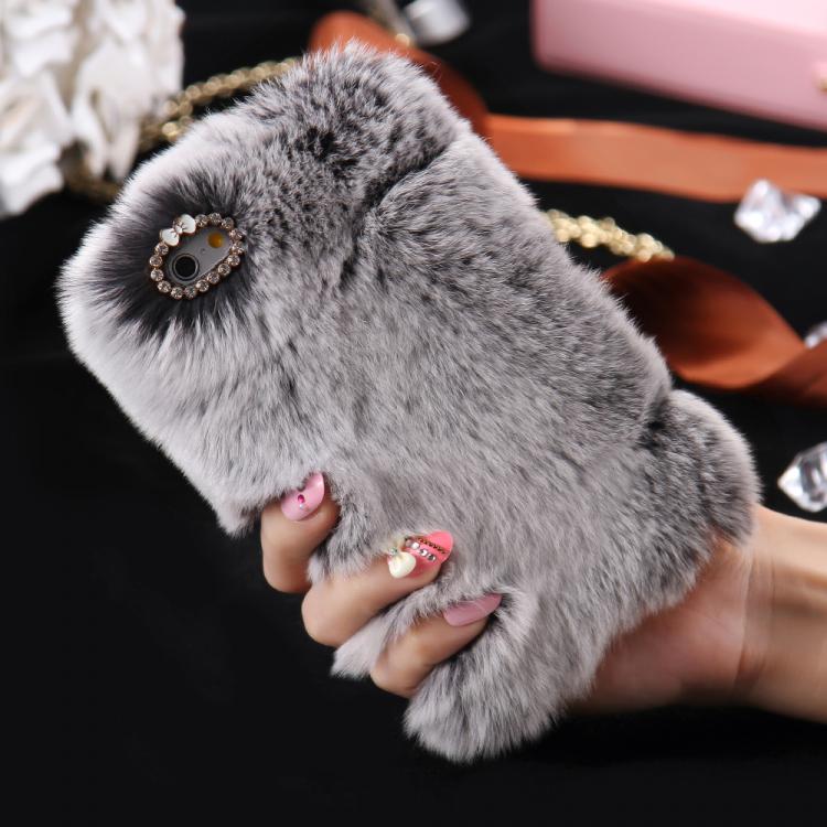 Fur iPhone Case - Grey