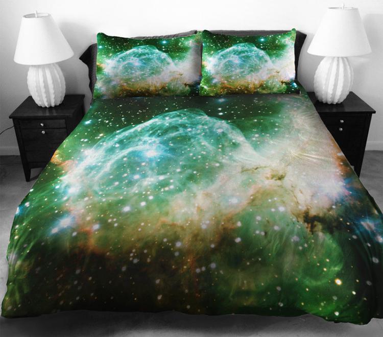 Galaxy Bedding Duvet and Pillow Cases