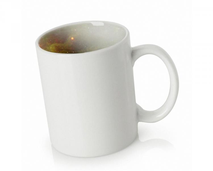 There S A Galaxy Inside This Coffee Mug Universe Coffee Mug With A Printed On The Inside