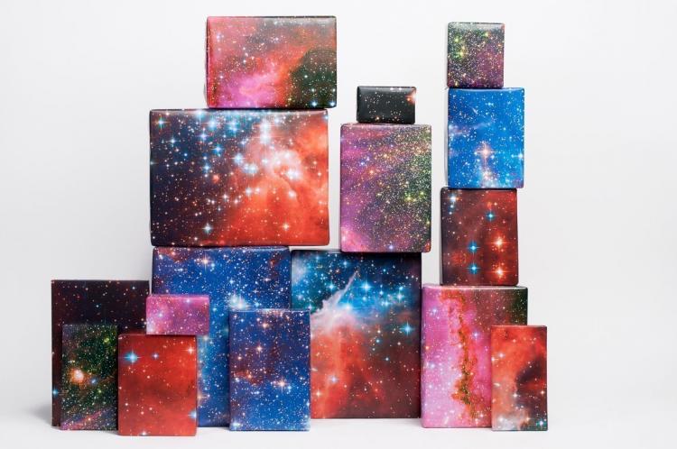 Galaxy Wrapping Paper - Space Themed Wrapper Paper