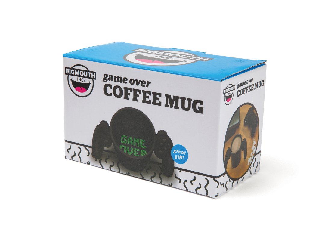 MUGNIV Game Over Controller Novelty Mug: Ceramic Coffee Mugs & Tea Cup ,  Unique & Fun Cool Mug for G…See more MUGNIV Game Over Controller Novelty  Mug