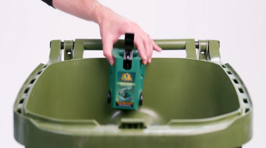 Binguard Automatic Garbage Can Spray Deodorizer and Cleaner