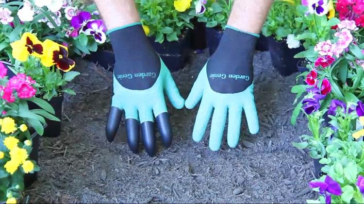 Garden Genie Gardening Gloves - Garden Gloves With Claws For Digging