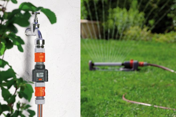 Gardena Garden Hose Water Meter - Water Hose Tracker