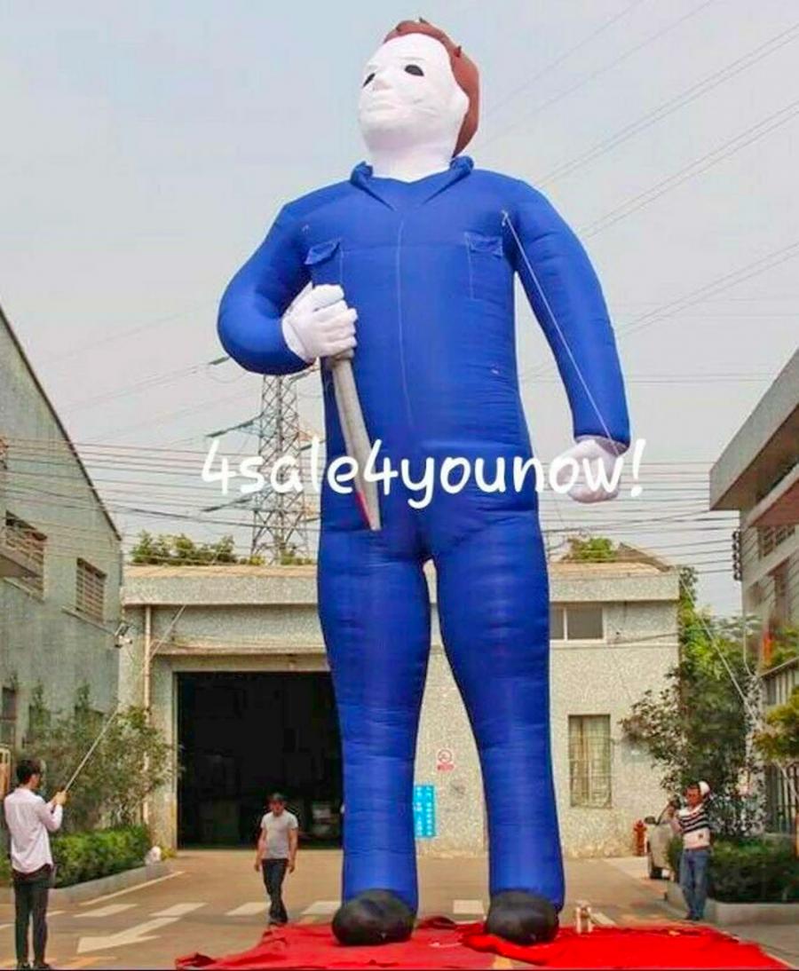 Giant 35 Foot Inflatable Michael Myers Halloween Yard Decoration