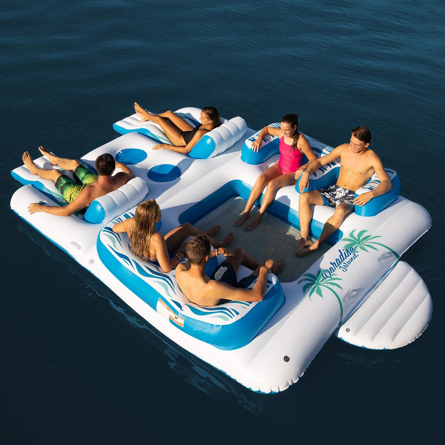 Giant floating rafts sales for the lake