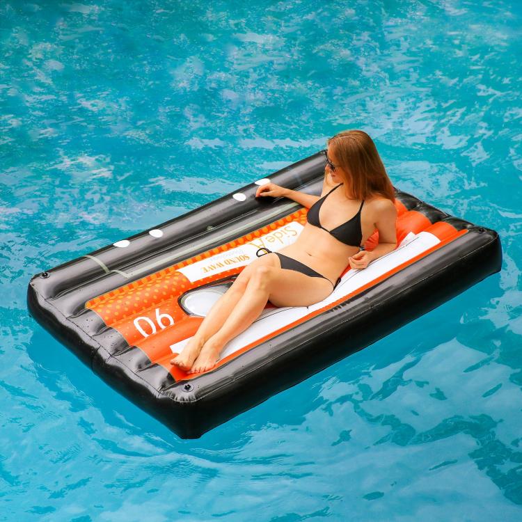 Giant Cassette Tape Pool Float