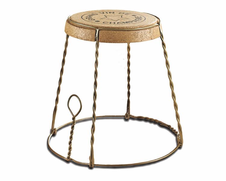 Giant Champagne Cork Stool