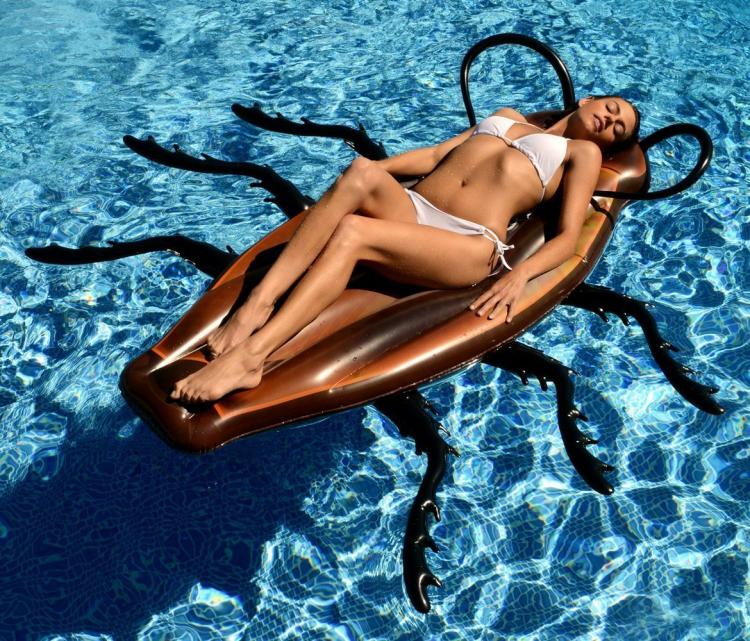 Giant Cockroach Pool Float - Cockroach inflatable lake float