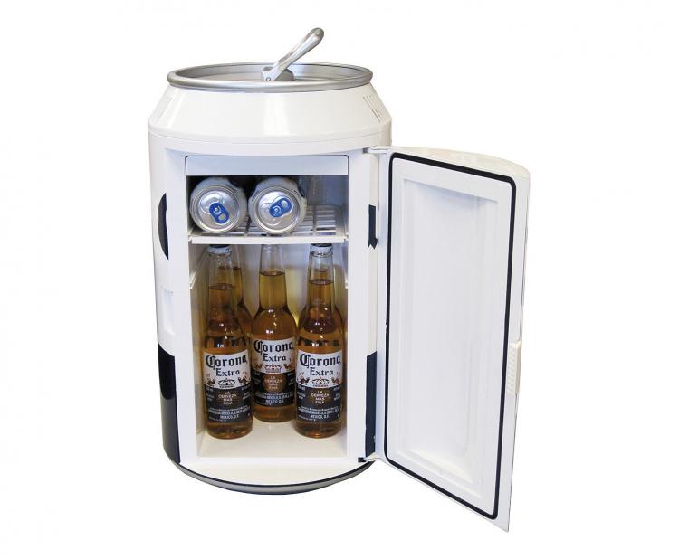 Giant Corona Can Mini Beer Fridge