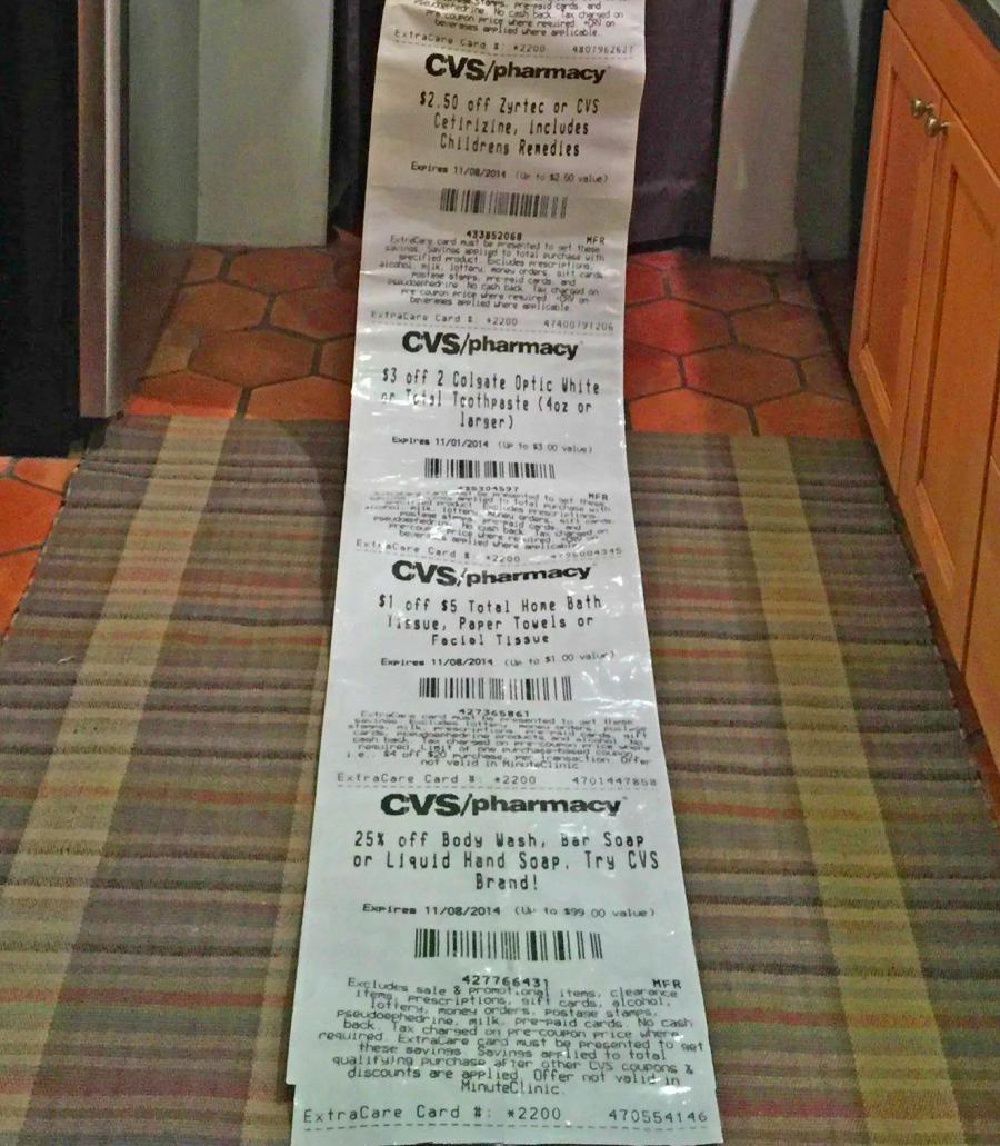 This Giant CVS Receipt Costume Is Too Relatable For CVS Shoppers