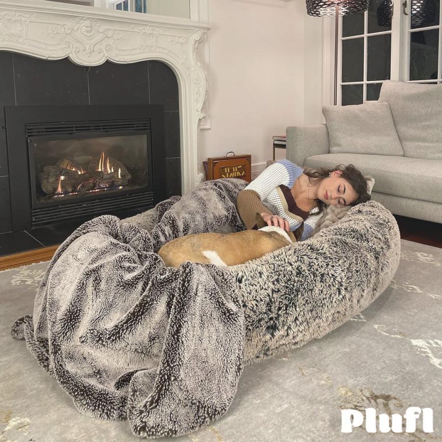 Plufl Giant Dog Bed For Humans