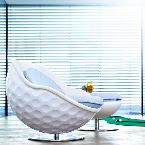 titleist golf ball chair