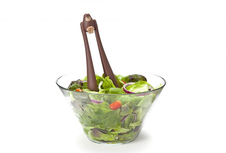 Giant Gorilla Hands Salad Tongs - Bigfoot salad serving tongs