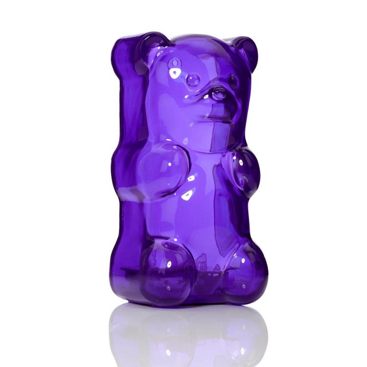 Giant Gummy Bear Night-Light - Gummygoods gummy bear light - click belly of bear to turn on light