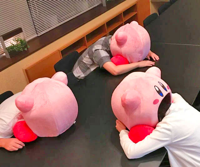 This Giant Kirby Pillow Is Perfect for Taking the Ultimate Nap