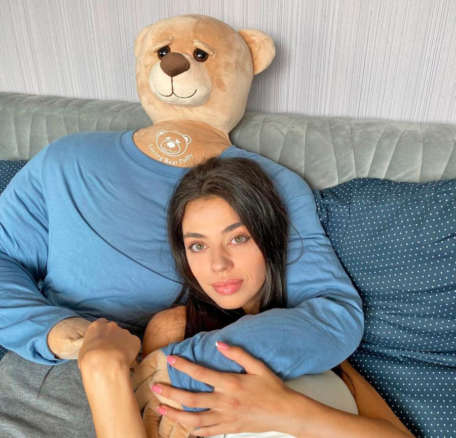 This Giant Life size Boyfriend Snuggle Pillow Bear Is Perfect For Your Single Friends