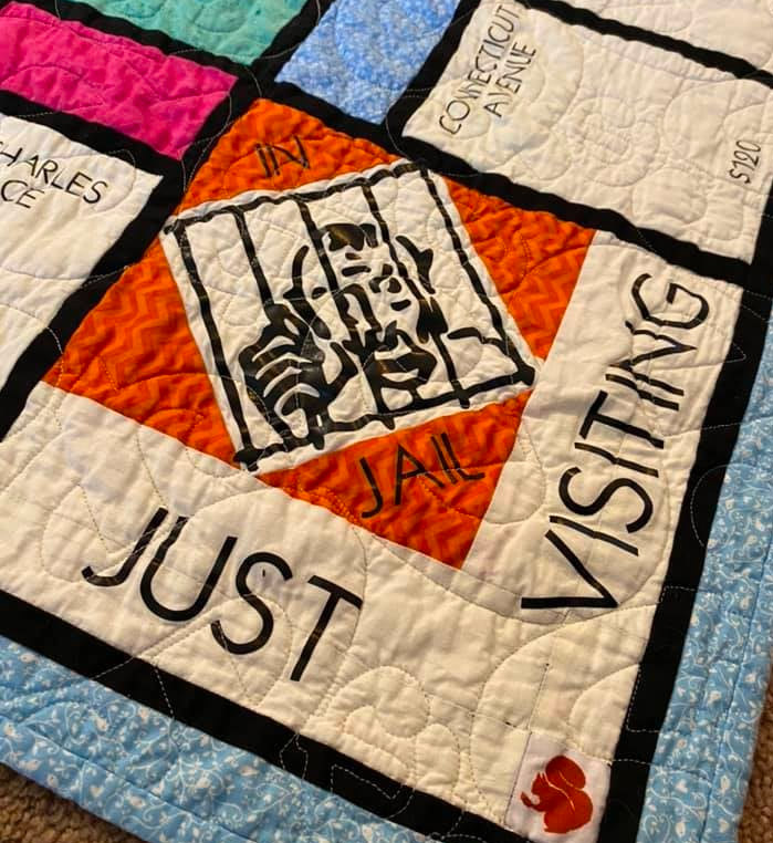 Giant Monopoly Quilt