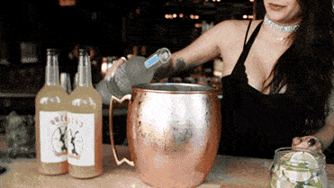 Giant Moscow Mule Mug Holds 1.5 Gallons - Giant Copper Cocktail Mug