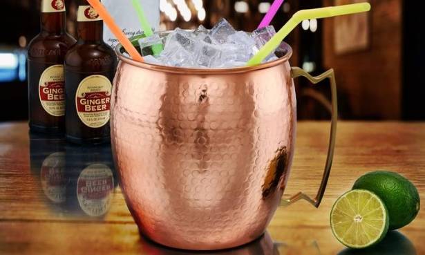 Giant Scaly Moscow Mule Copper Mug - Sköl