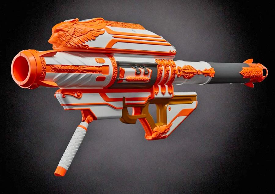 Spider Rocket Launcher For Kids, 4 Spider Rockets With Web