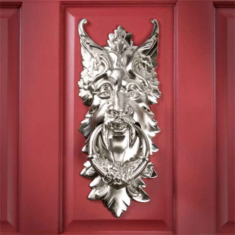 Oberon Solid Brass Door Knocker