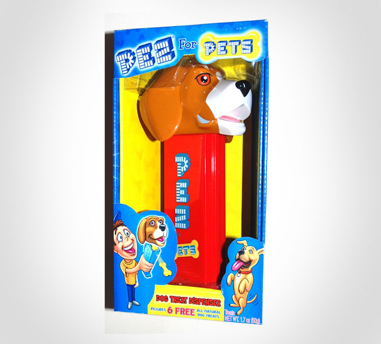 Giant PEZ For Pets Dog Treats Dispenser Toy 8 Tall