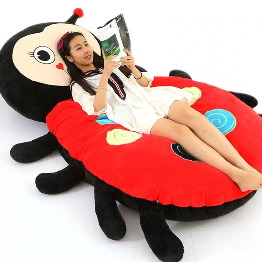 Giant Plush Lady Bug Beetle Sleeping Bag Bed