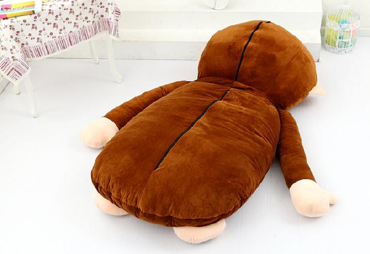 Giant Plush Monkey Sleeping Bag Bed