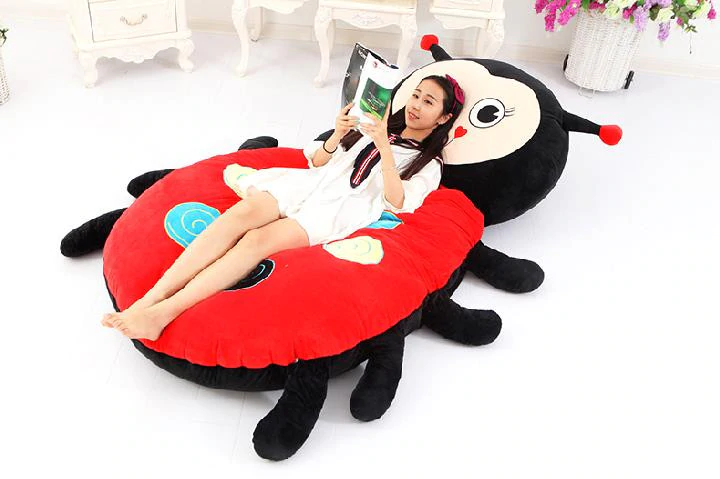 Giant Plush Lady Bug Beetle Sleeping Bag Bed