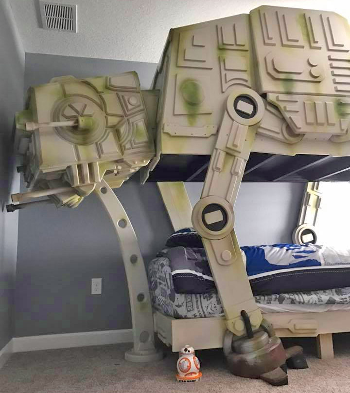 star wars bunk bed