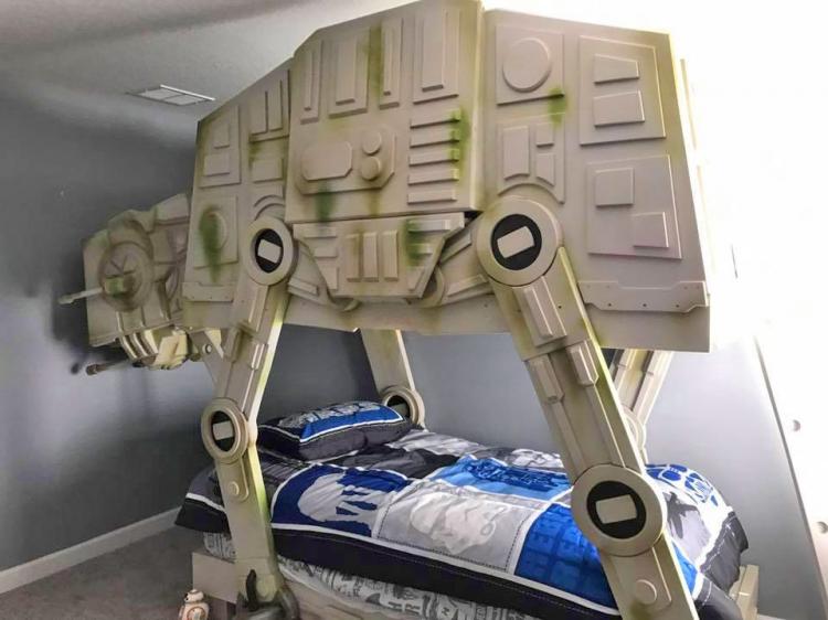 star wars bunk bed