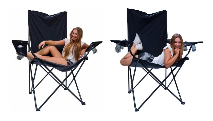 This Giant Folding Chair Has 6 Cup Holders Is The Perfect Party Chair